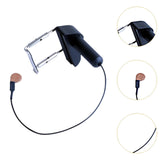 Maxbell Violin Pickup Portable Gooseneck Pick up for Ukulele Violin Electric Guitars