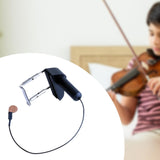 Maxbell Violin Pickup Portable Gooseneck Pick up for Ukulele Violin Electric Guitars