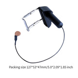 Maxbell Violin Pickup Portable Gooseneck Pick up for Ukulele Violin Electric Guitars