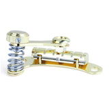 Maxbell Electric Guitar Bridge Stop Bar Strong Vibrato Tailpiece for Electric Guitar Gold