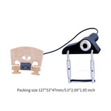 Maxbell Pickup for Violin Part Contact Microphone Pickup for Acoustic Guitar Ukulele