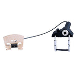 Maxbell Pickup for Violin with External Jack Mount for Banjo Acoustic Guitar Ukulele