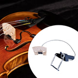 Maxbell Pickup for Violin with External Jack Mount for Banjo Acoustic Guitar Ukulele
