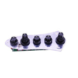 Maxbell Electric Guitar Loaded Control Plate Wired Control Board with Wiring Harness