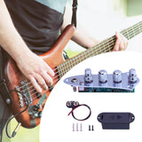 Maxbell Fully Loaded Control Plate Hardware Guitar Control Plate for Electric Guitar