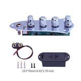Maxbell Fully Loaded Control Plate Hardware Guitar Control Plate for Electric Guitar