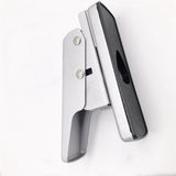 Maxbell Guitar Plectrum Punch Tool for Acoustic,Electric, Classic Guitar Replacement Argent