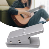 Maxbell Guitar Plectrum Punch Tool for Acoustic,Electric, Classic Guitar Replacement Argent