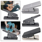 Maxbell Guitar Plectrum Punch Tool for Acoustic,Electric, Classic Guitar Replacement Argent