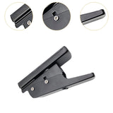 Maxbell Guitar Plectrum Punch Tool for Acoustic,Electric, Classic Guitar Replacement black