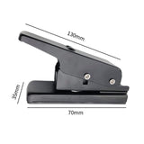 Maxbell Guitar Plectrum Punch Tool for Acoustic,Electric, Classic Guitar Replacement black