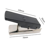 Maxbell Guitar Plectrum Punch Tool for Acoustic,Electric, Classic Guitar Replacement black and Argent