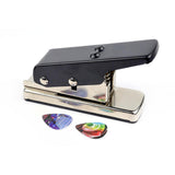 Maxbell Guitar Plectrum Punch Tool for Acoustic,Electric, Classic Guitar Replacement black and Argent