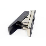 Maxbell Guitar Plectrum Punch Tool for Acoustic,Electric, Classic Guitar Replacement black and Argent