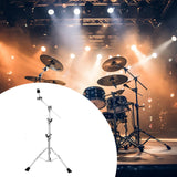 Maxbell Boom Cymbal Stand Thickened Tube with Rubber Feet Drum Hardware Tripod Stand