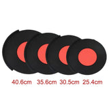 Maxbell 5Pcs Drum Mutes Silicone and 3 Cymbal Mutes Easy to Install Drum Sound Mutes Black