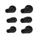 Maxbell 5x Drum Silent Mute Drum Pad Double Sided Silent Drum Pad for Drum Players 10 12 14 16 22in