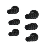 Maxbell 5x Drum Silent Mute Drum Pad Double Sided Silent Drum Pad for Drum Players 10 12 14 16 22in