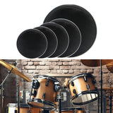 Maxbell 5x Drum Silent Mute Drum Pad Double Sided Silent Drum Pad for Drum Players 10 12 14 16 22in
