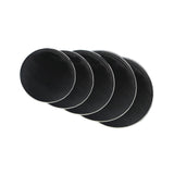 Maxbell 5x Drum Silent Mute Drum Pad Double Sided Silent Drum Pad for Drum Players 10 12 14 14 20in