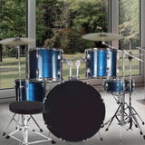 Maxbell 5x Drum Head Transparent Accessories Practical Sturdy Drum Parts Easy to Use max 22in