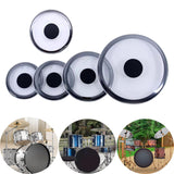 Maxbell 5x Drum Head Transparent Accessories Practical Sturdy Drum Parts Easy to Use max 22in