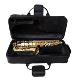 Maxbell Alto Saxophone Case External Pocket Carry Case Thick Padded Alto Sax Gig Bag