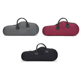 Maxbell Alto Saxophone Case Saxophone Carrying Case for Performance Practice Outdoor black
