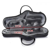 Maxbell Alto Saxophone Case Saxophone Carrying Case for Performance Practice Outdoor black