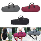 Maxbell Alto Saxophone Case Saxophone Carrying Case for Performance Practice Outdoor black