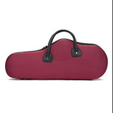 Maxbell Alto Saxophone Case Saxophone Carrying Case for Performance Practice Outdoor red