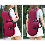 Maxbell Alto Saxophone Case Saxophone Carrying Case for Performance Practice Outdoor red