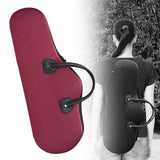 Maxbell Alto Saxophone Case Saxophone Carrying Case for Performance Practice Outdoor red