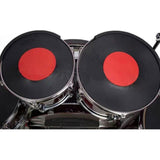 Maxbell 8Pcs Drum Mute Pads Dampers Quiet Practicing Pad Reusable Eliminates Sustain