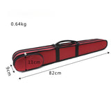 Maxbell Violin Bow Box Protective Hard Carrying Case for Performances Travel Camping