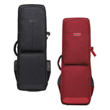 Maxbell Saxophone Shoulder Bag Shockproof Saxophone Storage Case for Instruments Gig black