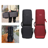 Maxbell Saxophone Shoulder Bag Shockproof Saxophone Storage Case for Instruments Gig black