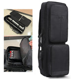 Maxbell Saxophone Shoulder Bag Shockproof Saxophone Storage Case for Instruments Gig black