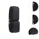 Maxbell Saxophone Shoulder Bag Shockproof Saxophone Storage Case for Instruments Gig black