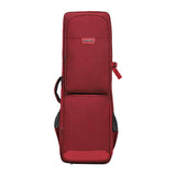 Maxbell Saxophone Shoulder Bag Shockproof Saxophone Storage Case for Instruments Gig red