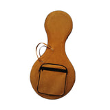 Maxbell Zhongruan Case Bag Zhongruan Carrying Case for Stage Performance Show Travel brown