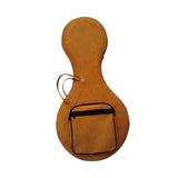 Maxbell Zhongruan Case Bag Zhongruan Carrying Case for Stage Performance Show Travel brown