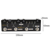 Maxbell Multi Effect Pedal Compact True Switch 5 in 1