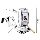 Maxbell Kids Snare Drum with Drum Sticks, Back Bracket for Boys Girls Teens Practice