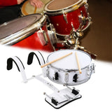 Maxbell Kids Snare Drum with Drum Sticks, Back Bracket for Boys Girls Teens Practice