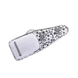 Maxbell Flute Storage Case Bag Patterned Flute Handbag for Vertical Flutes Recorders white