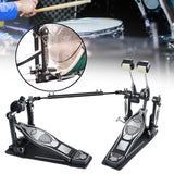 Maxbell Double Bass Drum Pedal Drum Kit Pedals Replacement Double Pedal for Drum Set