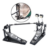 Maxbell Double Bass Drum Pedal Drum Kit Pedals Replacement Double Pedal for Drum Set