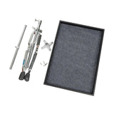 Maxbell Percussion Table Heavy Duty for Studio and Stage Full Closed Percussion Tray
