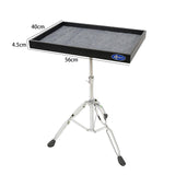 Maxbell Percussion Table Heavy Duty for Studio and Stage Full Closed Percussion Tray